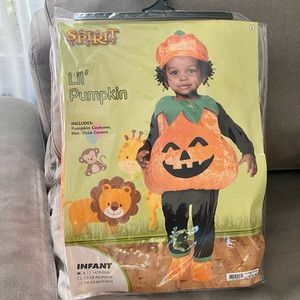 Toddler Spirit Pumpkin Costume 6-12 months